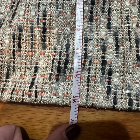 Gal Meets Glam Paige Cutaway Collar Tweed Dress 6 - Picture 8 of 8